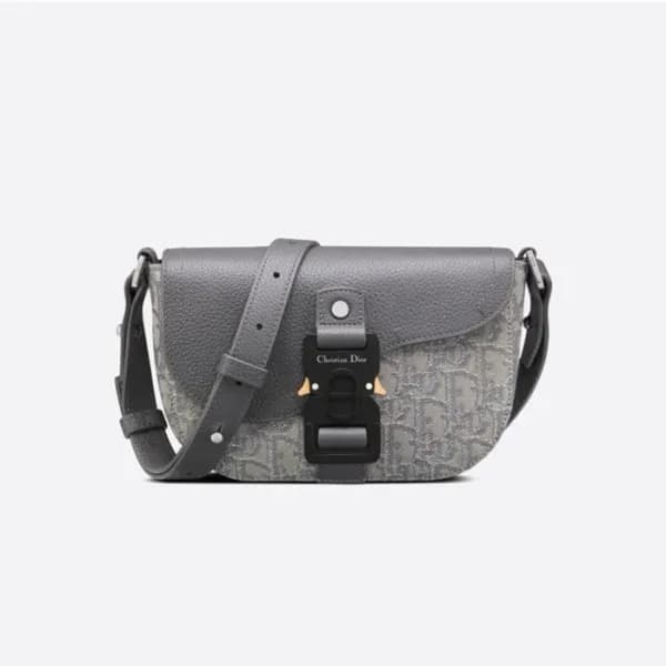 디올 남성 그레이 플랩백 - Dior Mens Gray Cross Bag - di346x - 1