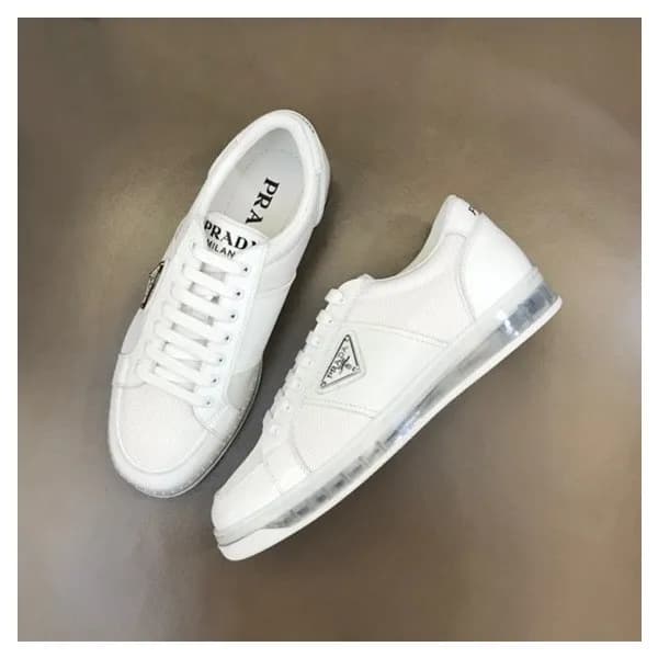 프라다 남성 화이트 스니커즈 - Prada Mens White Sneakers - pr39… - 1