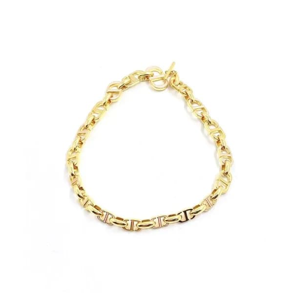 디올 여성 이니셜 목걸이 - Dior Womens Gold Necklace - acc23x - 1
