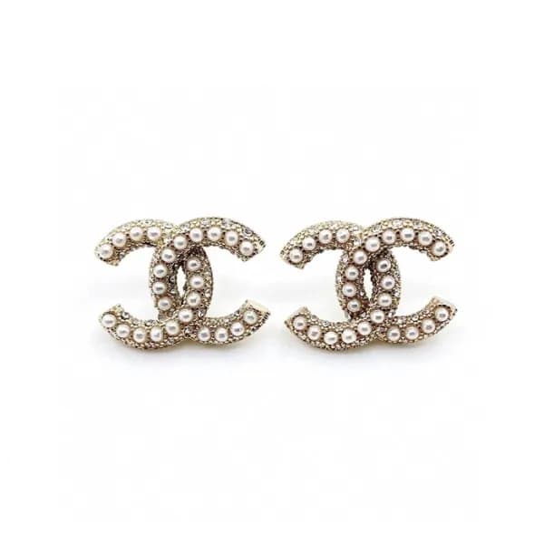 샤넬 여성 골드 이어링 - Chanel Womens Gold Earring - acc73x - 1
