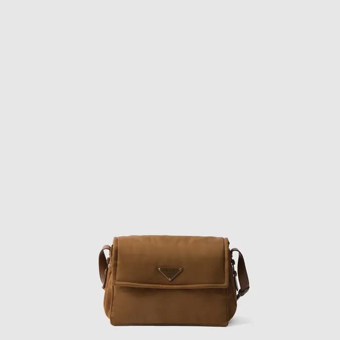프라다 남성 미디엄 리나일론 패딩 숄더백 1BD255 - Prada Mens Medium … - 1