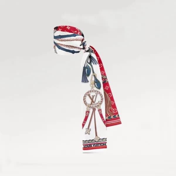 루이비통 여성 레드 미차 - Louis vuitton Womens Red Scarf - l… - 1