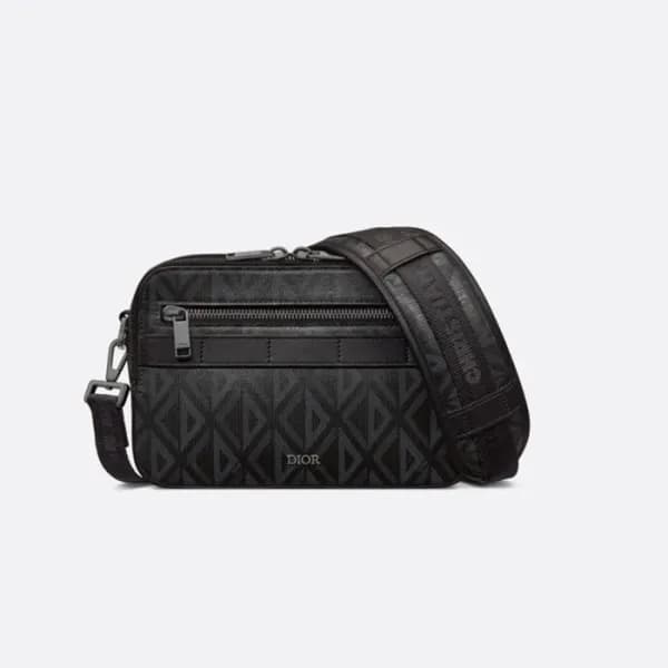 디올 남성 블랙 다이아 메신저백 - Dior Mens Black Cross Bag - di… - 1