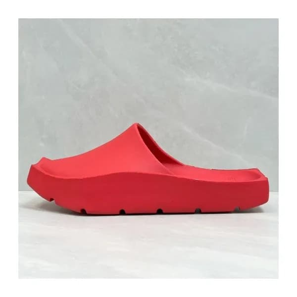 에어조던 남/녀 레드 슬리퍼 - Air Jordan Unisex Red Slippers -…