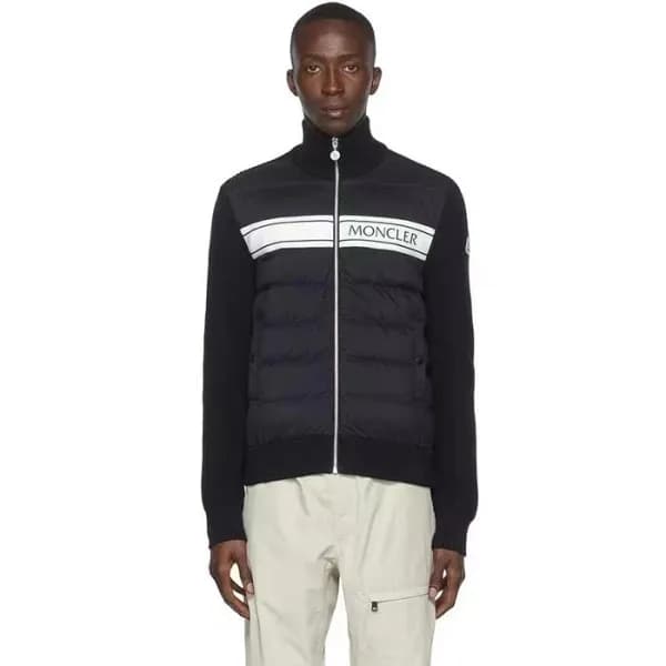 몽클레어 남성 블랙 다운 자켓 - Moncler Mens Black Down Jackets… - 1