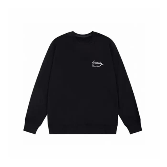 지방시 남성 캐쥬얼 블랙 맨투맨 - Givenchy Mens Black Tshirts - … - 1