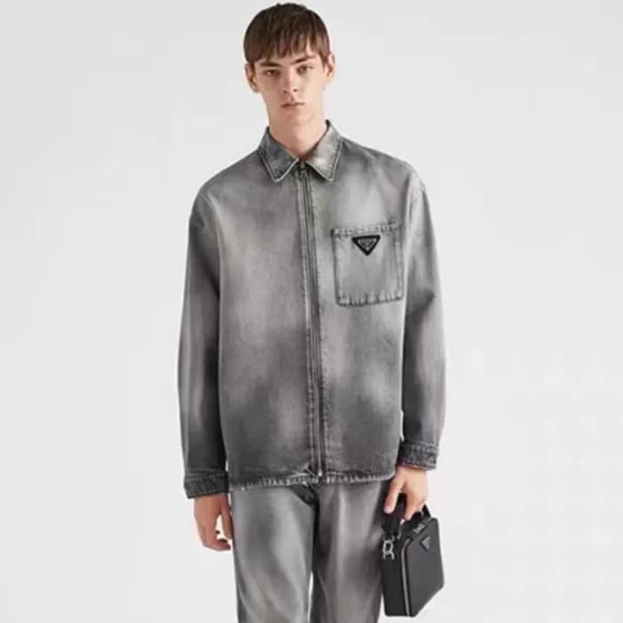 프라다 남성 블랙 집업 자켓 - Prada Mens Black Jackets - pr772… - 1