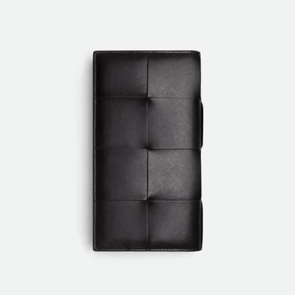 보테가베네타 남성 블랙 장지갑 - Bottega Veneta Mens Black Long … - 1