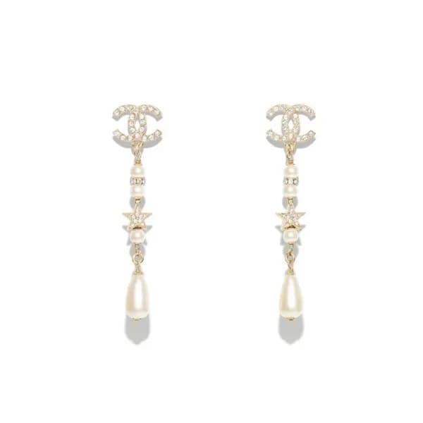 샤넬 여성 골드 이어링 - Chanel Womens Gold Earring - acc778… - 1