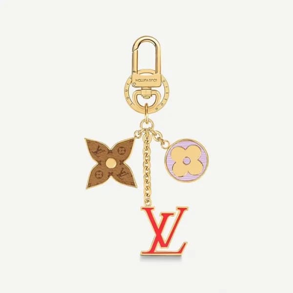 루이비통 남/녀 골드 키링 - Louis vuitton Unisex Gold Key Rin…