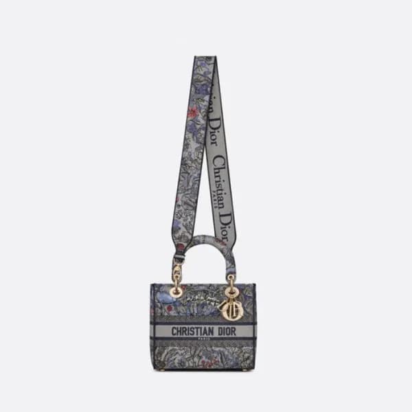 디올 여성 블루 레이디 백 - Dior Womens Blue Lady Bag - dib84… - 1