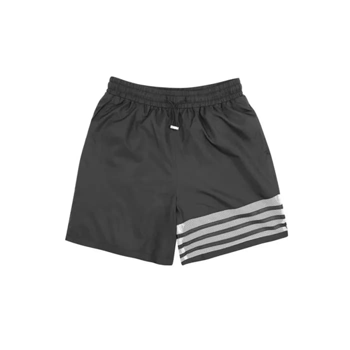 톰브라운 남성 블랙 반바지 - Thom Browne Mens Black Half-pants… - 1