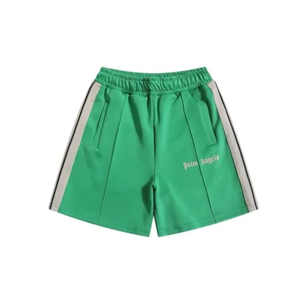 팜 엔젤스 남성 그린 반바지 - Palm Angels Mens Green Half-pant… - 1
