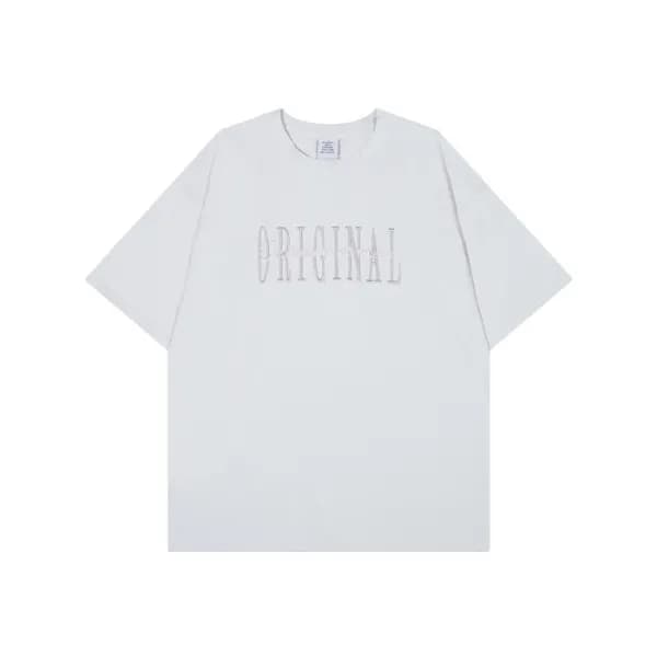 베트멍 남/녀 화이트 반팔 티셔츠 - Vetements Unisex Over Size T… - 1