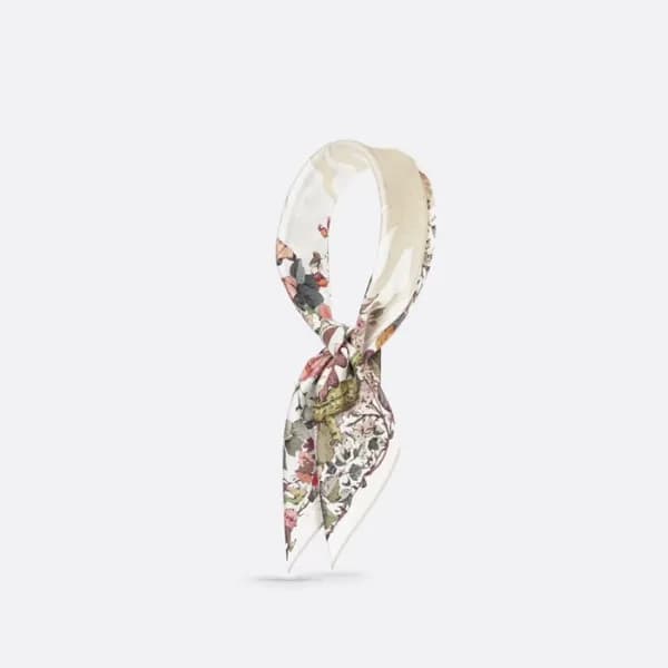 디올 여성 아이보리 스카프 - Dior Womens Ivory Scarf - acc2276… - 1