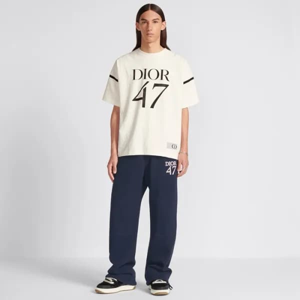 디올 남성 네이비 팬츠 - Dior Mens Sweat Pants - dic1918x - 1