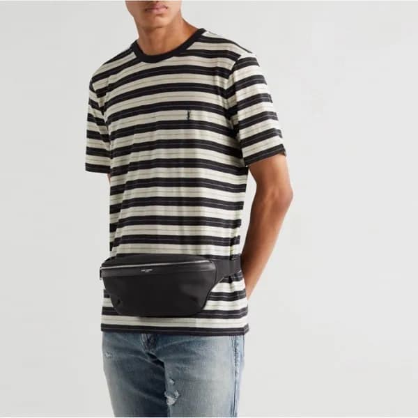 입생로랑 남성 클래식 힙색 - Saint Laurent Mens Classic Fanny … - 1