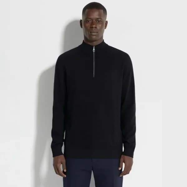 Ferragamo Mens Basic Sweater - 페라가모 남성 베이직 스웨터 - f… - 1