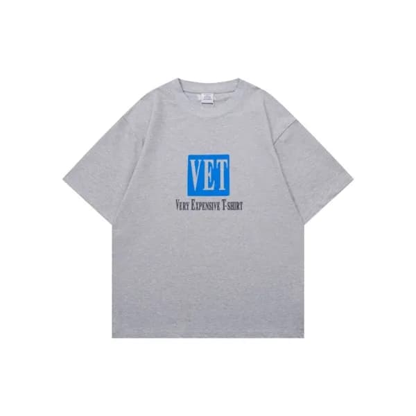 베트멍 남/녀 라운드 반팔 티셔츠 - Vetements Unisex Oversize Tsh… - 1