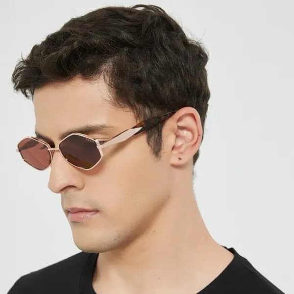 프라다 남성 프리미엄 메탈 프레임 선글라스 - Prada Mens Premium Metal… - 1