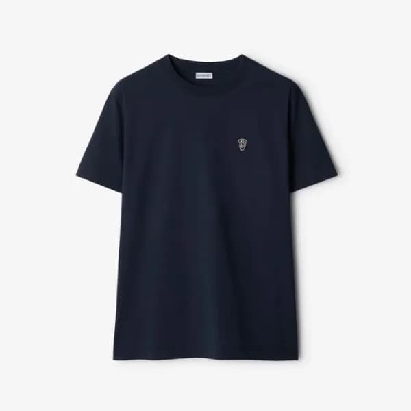 버버리 남성 라운드 반팔 티셔츠 - Burberry Mens Round Tshirt - b… - 1