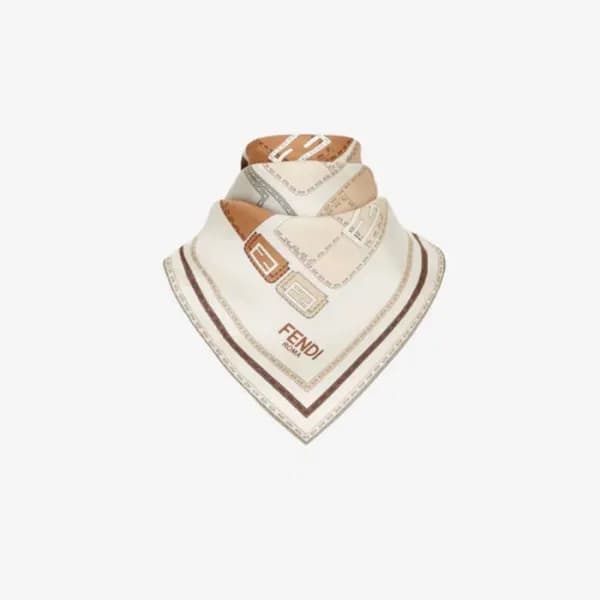 펜디 여성 실크 스카프 - Fendi Womens Silk Scarf - acc4505x - 1