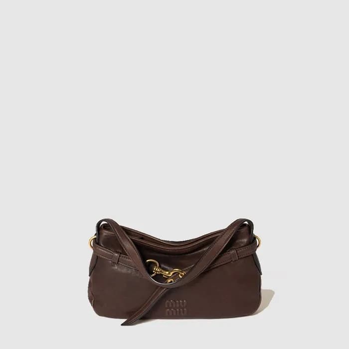 미우미우 여성 아방뛰르 나파 가죽 백 - Miumiu Womens Avanture Napp… - 1