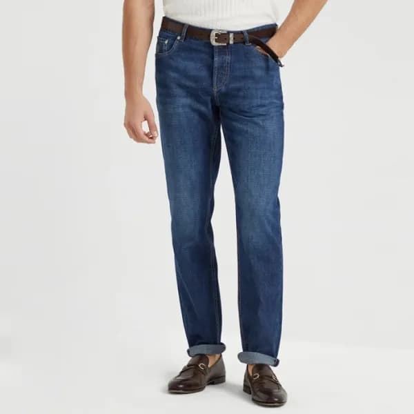 브루넬로쿠치넬리 남성 클래식 청바지 - Brunello Cucinelli Mens Clas… - 1