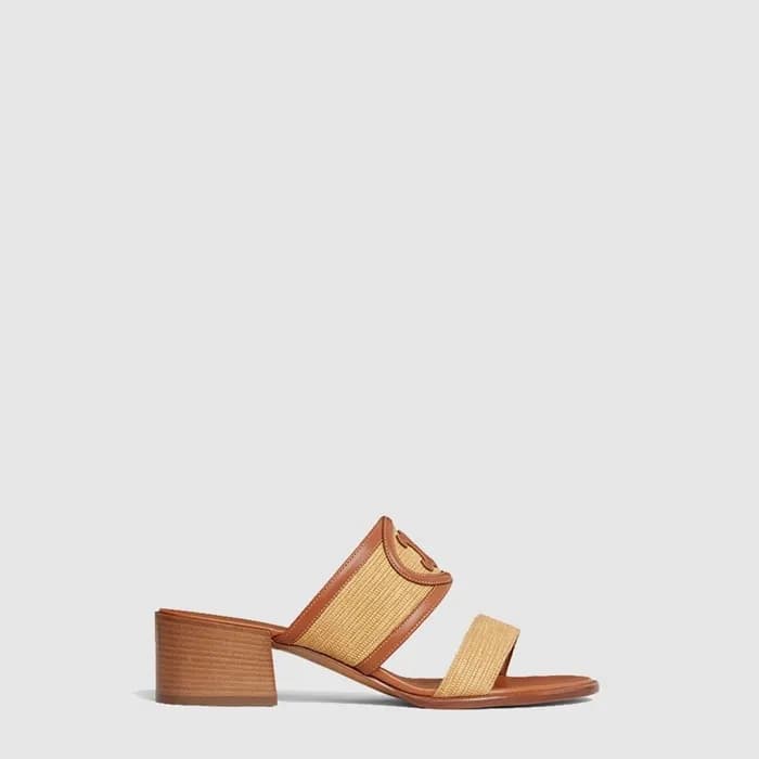 셀린느 여성 Appoline 트리오페 밴드 샌들힐 - Celine Womens Appoli… - 1