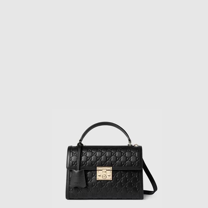 구찌 여성 패들락 미디엄 탑 핸들 백 - Gucci Womens Padlock Medium… - 1