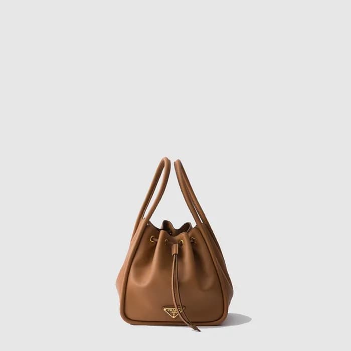 프라다 여성 달링 가죽 미니 버킷 백 1BE087 - Prada Womens Darling… - 1
