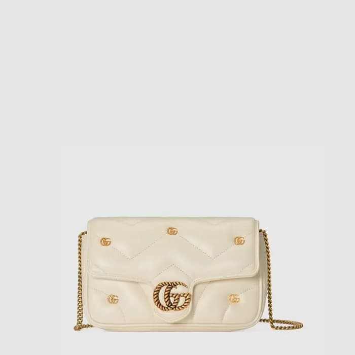 구찌 여성 GG 마몽 체인 숄더백 - Gucci Womens GG Marmont Chain… - 1