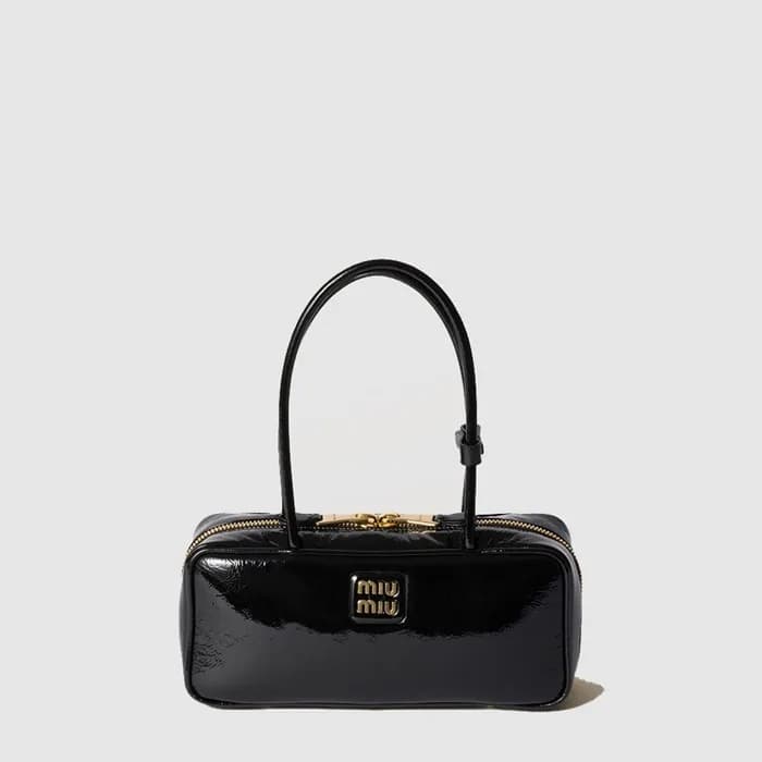 미우미우 여성 가죽 보 백 - Miumiu Womens Beau Bag - mib12710… - 1
