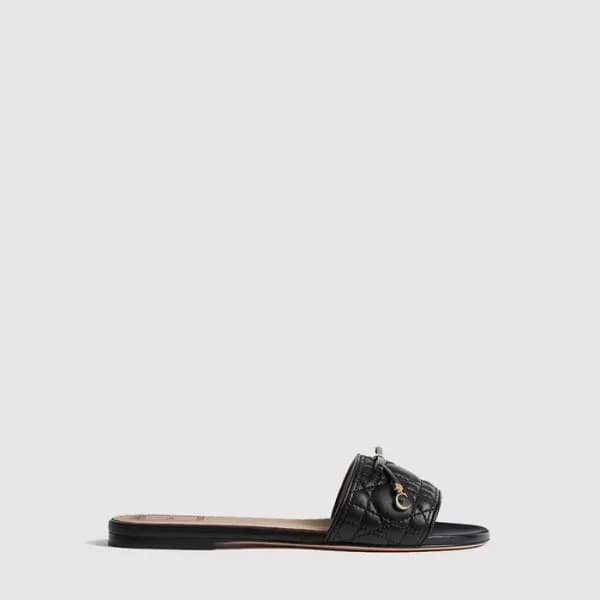 디올 여성 까나쥬 슬라이드 - Dior Womens Cannage Slides - dis1… - 1