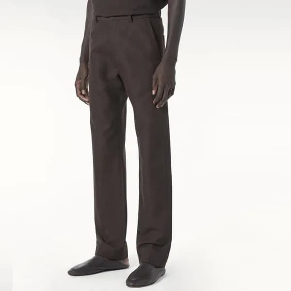 로로피아나 남성 베이직 슬랙스 - Loro Piana Mens Basic Slacks - … - 1