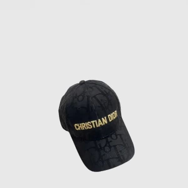 디올 남/녀 오블리크 베이스볼 캡 - Dior Unisex Oblique Baseball … - 1