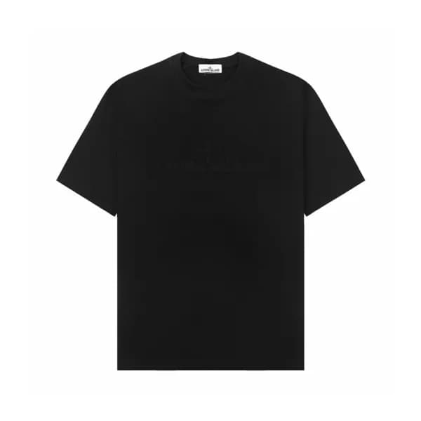 스톤아일랜드 남성 라운드 반팔 티셔츠 - Stone Island Mens Round Tsh… - 1