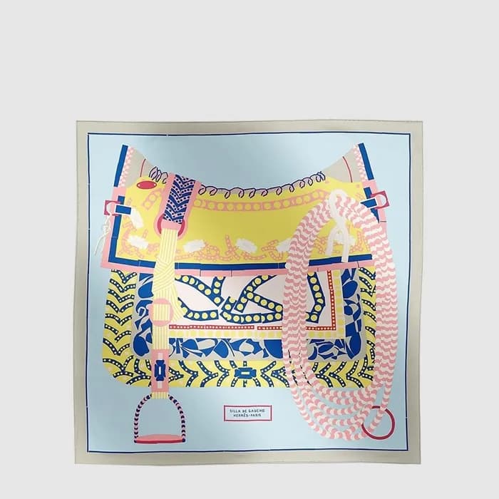 에르메스 여성 실라 드 가우초 스카프 - Hermes Womens Silla de Gaucho Scarf - acc8834x - 1