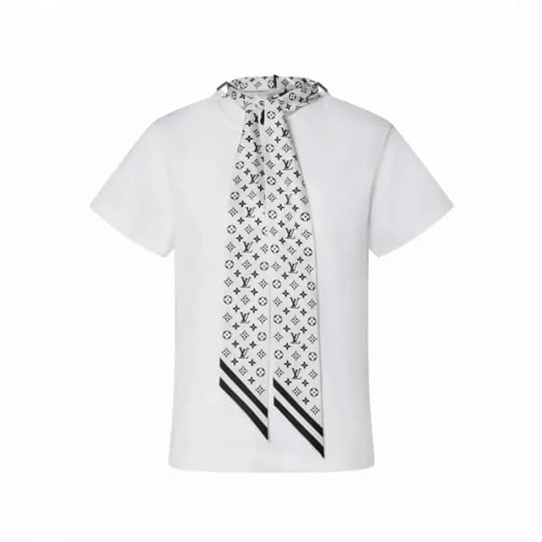 루이비통 여성 반팔 셔츠 - Louis vuitton Womens Round Tshirt - lvc17108x