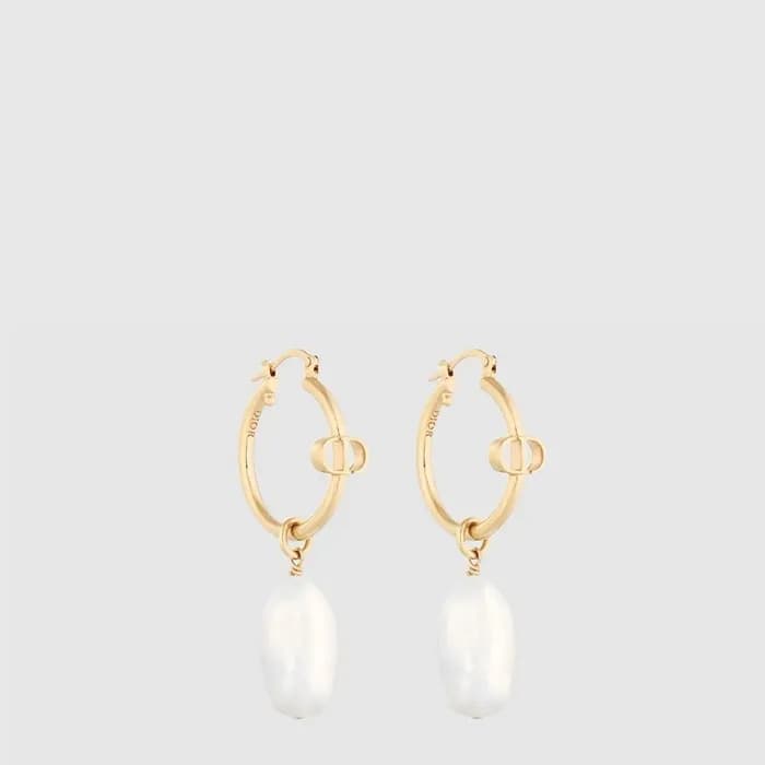 디올 여성 쁘띠 CD 이어링 - Dior Womens Petit CD Earring - acc9573x - 1