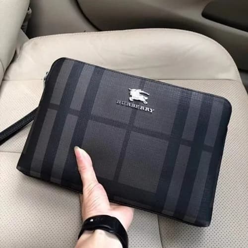 [버버리]빈티지체크 래더 클러치백 bu0007b - Burberry VintageCheck… - 1