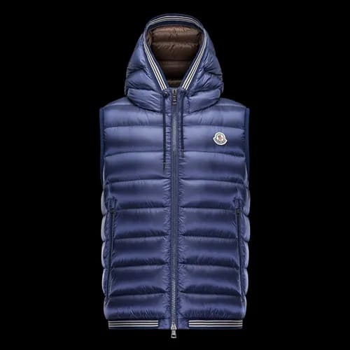 [몽클레어] 다운조끼 커플용 블루 mo0026m - Moncler Down Vest Cou… - 1