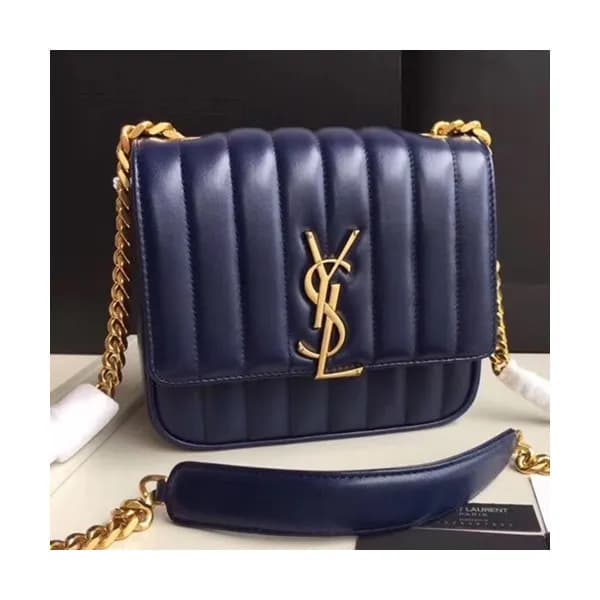 Saint Laurent Women Vicky Chain Shoulder Bag,20.5C… - 1