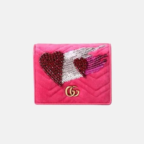 Gucci 2018 Ladies GG Leather Wallet 466492 - 구찌 여성…
