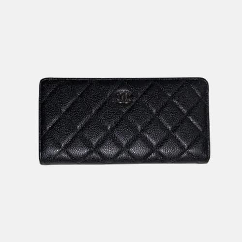 CHANEL 2018 Cavier Long wallet A80285 - 샤넬 캐비어 엔틱 … - 1