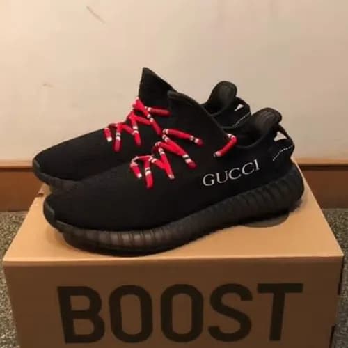 Adidas x Gucci 2018 Yeezy Boost 350 V2 Running Sho… - 1