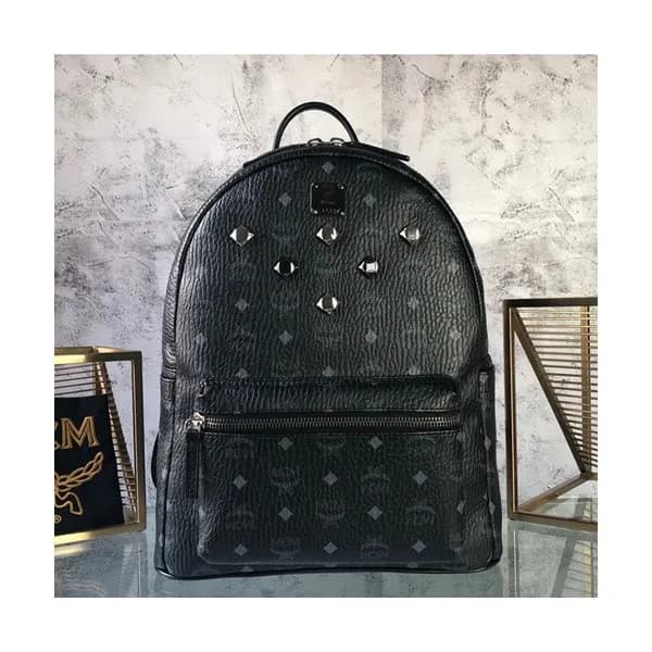 MCM Visetos Back Pack,34cm - 엠씨엠 비세토스 남여공용 백팩 MCMB… - 1