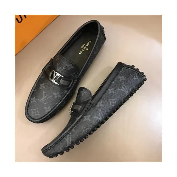 Louis Vuitton 2018 Mens MonogramStrap Leather Loaf… - 1