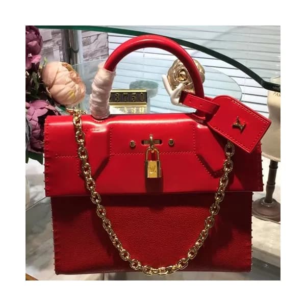Louis Vuitton Pochette City Steamer Tote Shoulder … - 1
