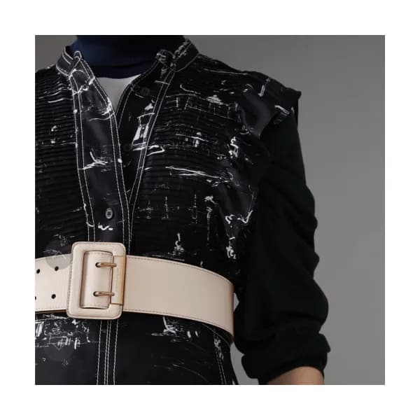 Burberry 2019 Ladies Classic Buckle Leather Belt -… - 1